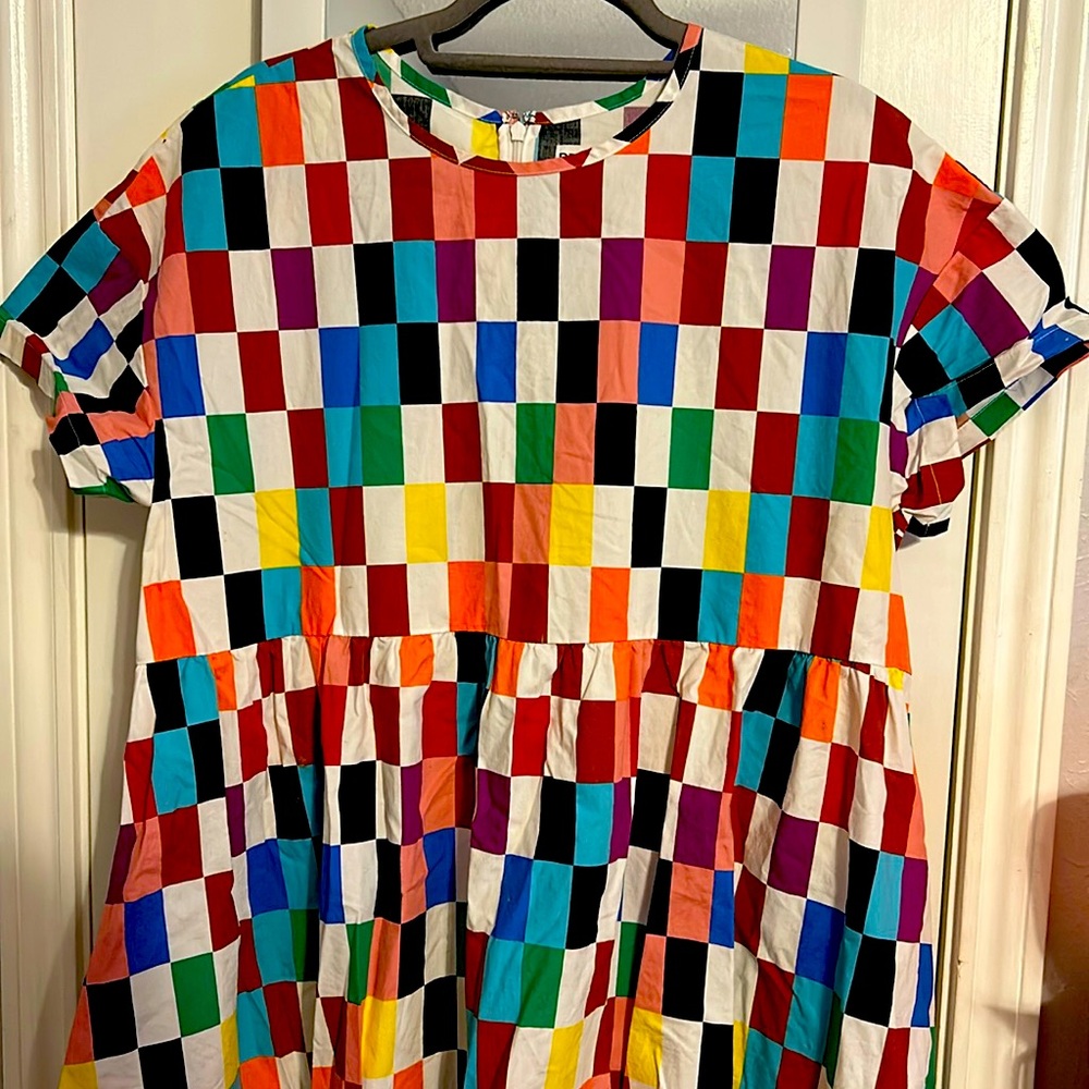 Target PRIDE checkered dress